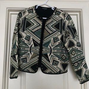 Tribal print jacket